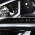 2000-2007 Mercedes Benz W203 C Klasse Sedan LED-balk Projectorkoplampen met LED-richtingaanwijzers (gitzwarte behuizing/heldere lens)
